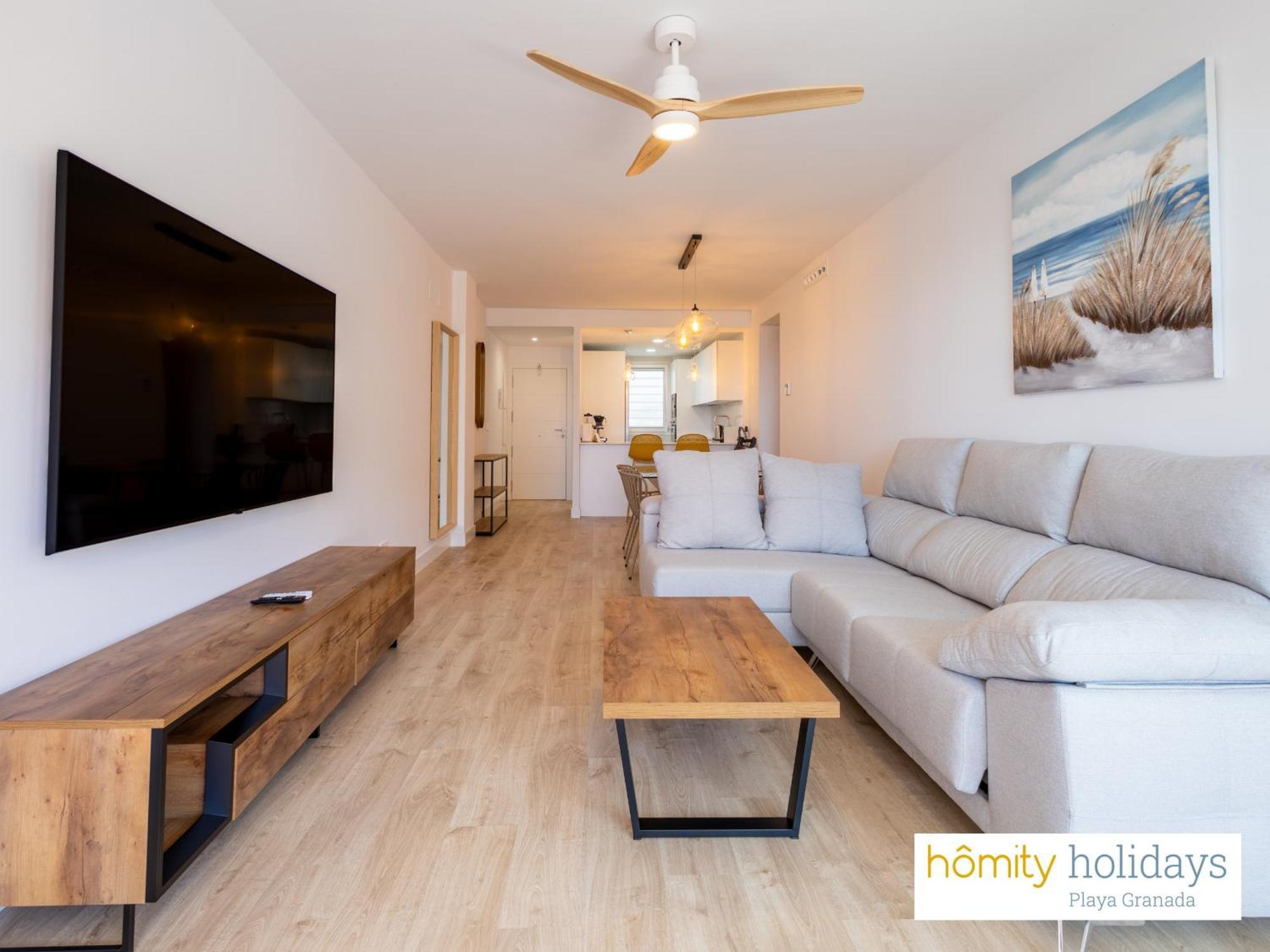 Homity Holidays - Playa Granada - Mar De Astrid Motril Kültér fotó